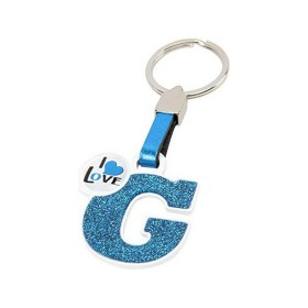 Keychain Letter G by BigBuy Car, Key Rings - Ref: S3712051, Price: 4,95 €, Discount: %