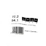 Jeu de centrage de la jante Momo 4 uds CB 72,2 CB 54,1 de Momo, Joint de moyeux - Réf : S3713920, Prix : 5,72 €, Remise : %