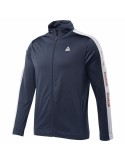 Sportjackefür Herren Reebok Essentials Linear Logo Dunkelblau | Tienda24 Tienda24.eu