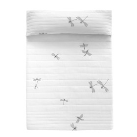 Couvre-lit HappyFriday Blanc Estuary Multicouleur 180 x 260 cm de HappyFriday, Couvertures et couvre-lits - Réf : D1609929, P...