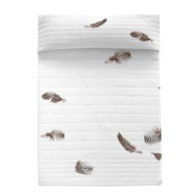 Bedspread (quilt) Hosteline CARMINA White Super king (1 Piece) | Tienda24 - Global Online Shop Tienda24.eu