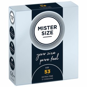 Preservativi Mister Size Extra sottili (53 mm) di Mister Size, Preservativi maschili - Rif: S4005437, Prezzo: 4,46 €, Sconto: %