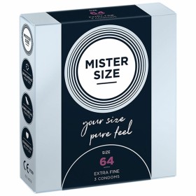 Préservatifs Mister Size Extrafins (64 mm) de Mister Size, Préservatifs masculins - Réf : S4005446, Prix : 4,46 €, Remise : %