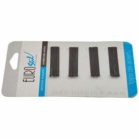 Hair Clips Eurostil 24 Clips 50 mm Black (24 pcs) by Eurostil, Hair Pins - Ref: S4241738, Price: 4,95 €, Discount: %