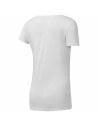 Maglia a Maniche Corte Donna Reebok Scoop Neck Bianco da Reebok, Donna - Ref: S6498151, Precio: 22,20 €, Descuento: %