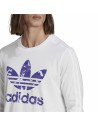 T-shirt à manches longues homme Adidas Originals Camo STR Blanc | Tienda24 Tienda24.eu