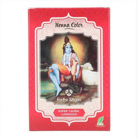 Tintura Permanente Radhe Shyam Shyam Henna Henna In polvere Mogano (100 gr) di Radhe Shyam, Colore permanente - Rif: S4244757...