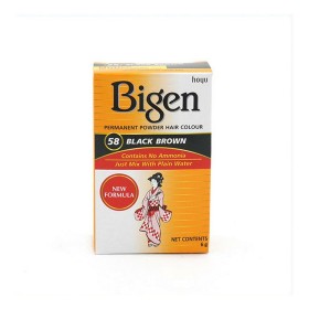 Teinture permanente Bigen 58 Black Nº58 Black Brown (6 gr) de Bigen, Coloration permanente - Réf : S4245204, Prix : 4,30 €, R...