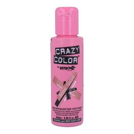 Couleur Semi-permanente Pink Gold Crazy Color Nº 73 (100 ml) de Crazy Color, Coloration semi-permanente - Réf : S4247691, Pri...