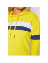 Sweat à capuche femme Fila Ella Jaune | Tienda24 Tienda24.eu