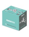 Accessories set Fontastock Bath/Shower Zinc | Tienda24 Tienda24.eu