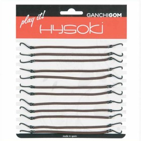 Elásticos para Cabelo Hysoki Goma Con Castanho Gancho de Hysoki, Elásticos de cabelo - Ref: S4258106, Preço: 8,37 €, Desconto: %