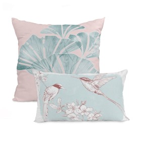 Set de housses de coussin HappyFriday Chinoiserie Multicouleur 2 Pièces de HappyFriday, Housses de coussin - Réf : D1610000, ...