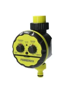 Programador Ferrestock Amarelo de Ferrestock, Programadores de rega - Ref: S6500251, Precio: €19.92, Descuento: %