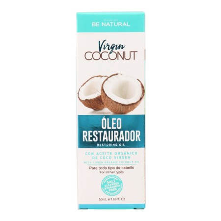 Óleo Reparador Integral Be Natural Night Restructuring Vitamins 50 ml Coco de Be Natural, Óleos para o cabelo - Ref: S4260708...