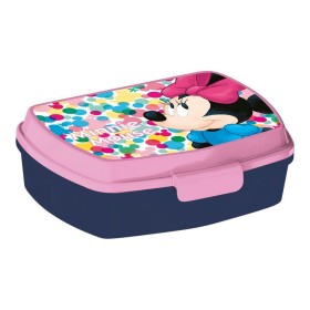 Brotdose für Sandwiches Minnie Mouse Lucky Kunststoff Rosa (17 x 5.6 x 13.3 cm) von Minnie Mouse, Brotdosen - Ref: S4305072, ...