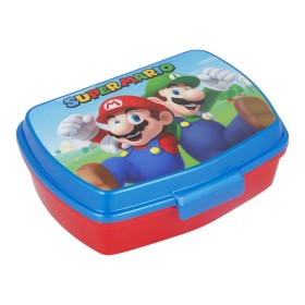 Boîte à Sandwich Super Mario Plastique Rouge Bleu (17 x 5.6 x 13.3 cm) de Super Mario, Boîtes à lunch - Réf : S4306176, Prix ...