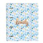 Carpeta de anillas Moos Lovely A4 Azul claro (27 x 32 x 3.5 cm) de Moos, Archivadores - Ref: S4306275, Precio: 7,39 €, Descue...