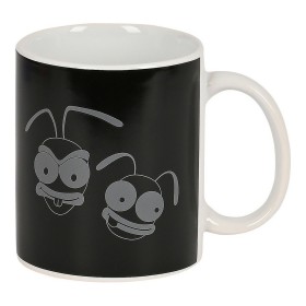 Taza Mug El Hormiguero Blanco Cerámica Negro (350 ml) de El Hormiguero, Tazas - Ref: S4306585, Precio: 5,92 €, Descuento: %