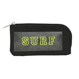 School Case Safta Surf Black (23 x 11 x 1 cm) by Safta, Pencil cases - Ref: S4306896, Price: 4,40 €, Discount: %