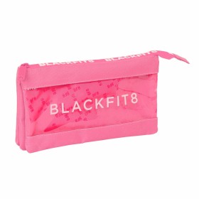 Trousse Fourre-Tout Triple BlackFit8 Glow up Rose (22 x 12 x 3 cm) de BlackFit8, Trousses - Réf : S4306933, Prix : 6,01 €, Re...