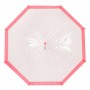 Umbrella BlackFit8 Glow up Pink Transparent PoE Ø 70 cm by BlackFit8, Stick Umbrellas - Ref: S4306935, Price: 7,55 €, Discoun...