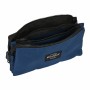 Dreifaches Mehrzweck-Etui BlackFit8 Urban Schwarz Marineblau (22 x 12 x 3 cm) | Tienda24 - Global Online Shop Tienda24.eu