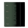 Reliure à anneaux BlackFit8 Gradient A4 Noir Vert militaire (27 x 32 x 3.5 cm) de BlackFit8, Classeurs - Réf : S4306971, Prix...