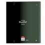 Reliure à anneaux BlackFit8 Gradient A4 Noir Vert militaire (27 x 32 x 3.5 cm) de BlackFit8, Classeurs - Réf : S4306971, Prix...