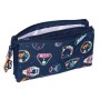 Portatodo Triple Buzz Lightyear Azul marino (22 x 12 x 3 cm) de Buzz Lightyear, Estuches - Ref: S4307246, Precio: 6,63 €, Des...