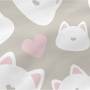 Taie d'oreiller HappyFriday Happynois Kitty Multicouleur 50 x 75 cm de HappyFriday, Draps et taies d'oreiller - Réf : D161002...