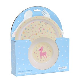 Children's dish set Miffy Niebla (5 Pieces) | Tienda24 - Global Online Shop Tienda24.eu