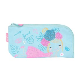 School Case Glow Lab Cute doll Light Blue (23 x 11 x 1 cm) by Glow Lab, Pencil cases - Ref: S4307628, Price: 4,60 €, Discount: %