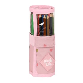 Trousse Scolaire avec Accessoires Glow Lab Hearts Rose (27 Pièces) (7 x 20 x 7 cm) de Glow Lab, Trousses - Réf : S4307952, Pr...