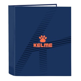 Reliure à anneaux Kelme Navy blue Orange Blue marine A4 (27 x 33 x 6 cm) de Kelme, Classeurs - Réf : S4308185, Prix : 5,53 €,...