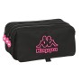 Dreifaches Mehrzweck-Etui Kappa Black and pink Schwarz (21,5 x 10 x 8 cm) | Tienda24 - Global Online Shop Tienda24.eu