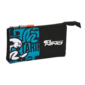 Double Pencil Case R. C. Deportivo de La Coruña Blue 12.5 x 19.5 x 4 cm (28 Pieces) | Tienda24 - Global Online Shop Tienda24.eu