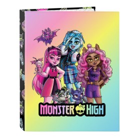 Raccoglitore ad anelli Monster High Creep Nero A4 26.5 x 33 x 4 cm di Monster High, Armadi schedari - Rif: S4308568, Prezzo: ...