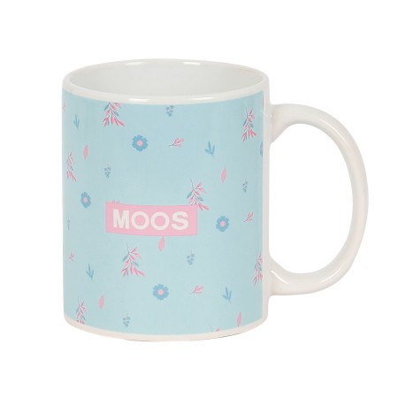 Caneca Moos Garden Cerâmica Turquesa 350 ml de Moos, Canecas - Ref: S4308783, Preço: 7,55 €, Desconto: %