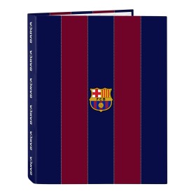 Reliure à anneaux F.C. Barcelona Rouge Blue marine A4 26.5 x 33 x 4 cm de F.C. Barcelona, Classeurs - Réf : S4309028, Prix : ...