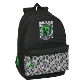 School Bag Minecraft Black Green Grey 30 x 46 x 14 cm by Minecraft, Children's Backpacks - Ref: S4309689, Price: 35,70 €, Dis...