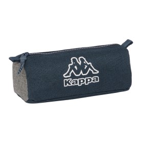 Bolsa Escolar Kappa Dark navy Cinzento Azul Marinho 21 x 8 x 7 cm de Kappa, Estojos - Ref: S4310143, Preço: 4,76 €, Desconto: %