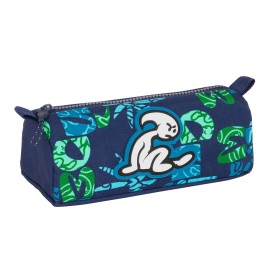 Trousse d'écolier El Niño Glassy Blue marine 21 x 8 x 7 cm de El Niño, Trousses - Réf : S4310187, Prix : 3,98 €, Remise : %