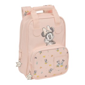 Cartable Minnie Mouse Baby Rose 20 x 28 x 8 cm de Minnie Mouse, Sacs à dos enfant - Réf : S4310472, Prix : 28,08 €, Remise : %