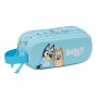 Double Carry-all Bluey Sky blue 21 x 8 x 6 cm by Bluey, Pencil cases - Ref: S4310496, Price: 8,97 €, Discount: %