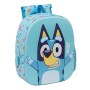 Mochila Escolar Bluey Azul celeste 27 x 33 x 10 cm de Bluey, Mochilas infantis - Ref: S4310505, Preço: 10,47 €, Desconto: %