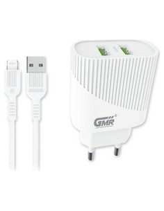 Carregador de Parede + Cabo USB C KSIX Branco 20W | Tienda24 Tienda24.eu