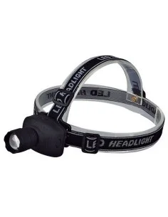 Torcia Frontale LED TM Electron Zoom Nero 3W da TM Electron, Lampade da testa - Ref: S6501538, Precio: €8.41, Descuento: %