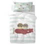 Pillowcase HappyFriday Happynois Learning to fly Multicolour 50 x 75 cm by HappyFriday, Sheets and pillowcases - Ref: D161005...