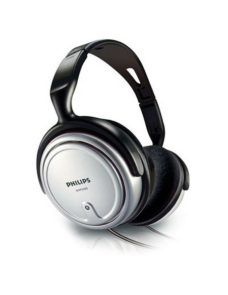 Casque audio Philips 95 dB TV Noir Avec câble | Tienda24 Tienda24.eu